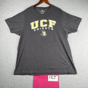 UCF Knights Graphic Print T Shirt Mens XXL Gray Heather Colosseum